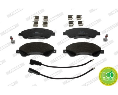 Brake Pad Set, disc brake PREMIER ECO FRICTION FVR1929 Ferodo, Image 4