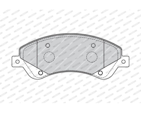 Brake Pad Set, disc brake PREMIER ECO FRICTION FVR1929 Ferodo, Image 4