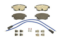Brake Pad Set, disc brake PREMIER ECO FRICTION FVR1930 Ferodo