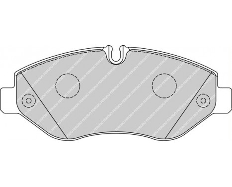 Brake Pad Set, disc brake PREMIER ECO FRICTION FVR4036 Ferodo, Image 2