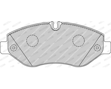 Brake Pad Set, disc brake PREMIER ECO FRICTION FVR4036 Ferodo, Image 5