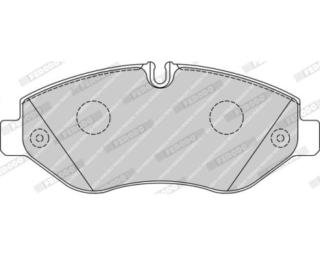 Brake Pad Set, disc brake PREMIER ECO FRICTION FVR4036 Ferodo, Image 5