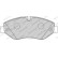 Brake Pad Set, disc brake PREMIER ECO FRICTION FVR4036 Ferodo, Thumbnail 5