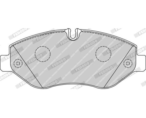 Brake Pad Set, disc brake PREMIER ECO FRICTION FVR4036 Ferodo, Image 5