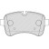 Brake Pad Set, disc brake PREMIER ECO FRICTION FVR4037 Ferodo, Thumbnail 2