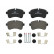 Brake Pad Set, disc brake PREMIER ECO FRICTION FVR4037 Ferodo