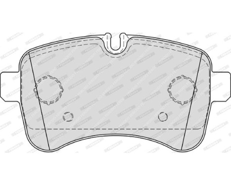 Brake Pad Set, disc brake PREMIER ECO FRICTION FVR4037 Ferodo, Image 5
