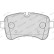Brake Pad Set, disc brake PREMIER ECO FRICTION FVR4037 Ferodo, Thumbnail 5