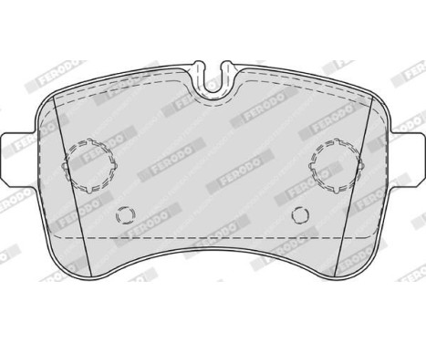 Brake Pad Set, disc brake PREMIER ECO FRICTION FVR4037 Ferodo, Image 5