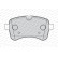 Brake Pad Set, disc brake PREMIER ECO FRICTION FVR4037 Ferodo, Thumbnail 4