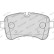 Brake Pad Set, disc brake PREMIER ECO FRICTION FVR4037 Ferodo, Thumbnail 5