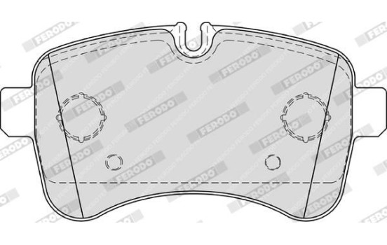 Brake Pad Set, disc brake PREMIER ECO FRICTION FVR4037 Ferodo, Image 5