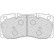 Brake Pad Set, disc brake PREMIER ECO FRICTION FVR4038 Ferodo, Thumbnail 2