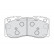 Brake Pad Set, disc brake PREMIER ECO FRICTION FVR4038 Ferodo, Thumbnail 3