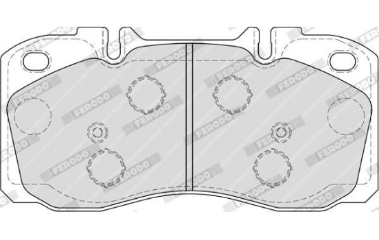 Brake Pad Set, disc brake PREMIER ECO FRICTION FVR4038 Ferodo, Image 4