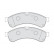 Brake Pad Set, disc brake PREMIER ECO FRICTION FVR4039 Ferodo, Thumbnail 4