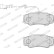 Brake Pad Set, disc brake PREMIER ECO FRICTION FVR4054 Ferodo, Thumbnail 3