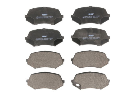 Brake Pad Set, disc brake PREMIER ECO FRICTION FVR4253 Ferodo