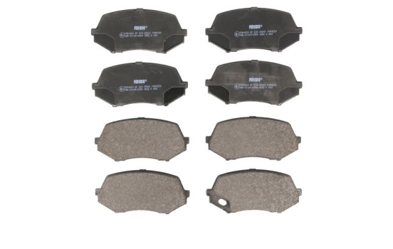 Brake Pad Set, disc brake PREMIER ECO FRICTION FVR4253 Ferodo