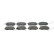 Brake Pad Set, disc brake PREMIER ECO FRICTION FVR4253 Ferodo, Thumbnail 2