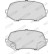 Brake Pad Set, disc brake PREMIER ECO FRICTION FVR4253 Ferodo, Thumbnail 3