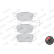 Brake Pad Set, disc brake PREMIER ECO FRICTION FVR4302 Ferodo, Thumbnail 3
