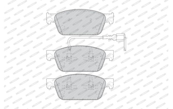 Brake Pad Set, disc brake PREMIER ECO FRICTION FVR4302 Ferodo, Image 3