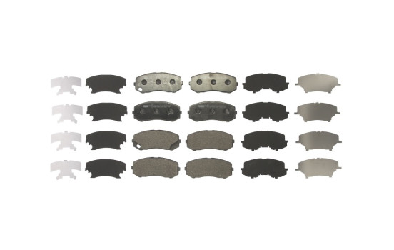 Brake Pad Set, disc brake PREMIER ECO FRICTION FVR4314 Ferodo