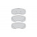 Brake Pad Set, disc brake PREMIER ECO FRICTION FVR4314 Ferodo, Thumbnail 2