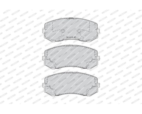 Brake Pad Set, disc brake PREMIER ECO FRICTION FVR4314 Ferodo, Image 3