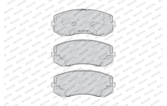 Brake Pad Set, disc brake PREMIER ECO FRICTION FVR4314 Ferodo, Image 3