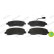 Brake Pad Set, disc brake PREMIER ECO FRICTION FVR4347 Ferodo, Thumbnail 3
