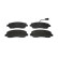 Brake Pad Set, disc brake PREMIER ECO FRICTION FVR4347 Ferodo, Thumbnail 2