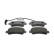 Brake Pad Set, disc brake PREMIER ECO FRICTION FVR4348 Ferodo, Thumbnail 2