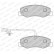 Brake Pad Set, disc brake PREMIER ECO FRICTION FVR4349 Ferodo, Thumbnail 2