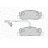 Brake Pad Set, disc brake PREMIER ECO FRICTION FVR4349 Ferodo, Thumbnail 3