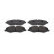 Brake Pad Set, disc brake PREMIER ECO FRICTION FVR4375 Ferodo, Thumbnail 2