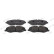 Brake Pad Set, disc brake PREMIER ECO FRICTION FVR4375 Ferodo, Thumbnail 3