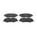 Brake Pad Set, disc brake PREMIER ECO FRICTION FVR4375 Ferodo, Thumbnail 2