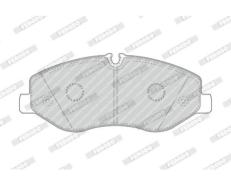 Brake Pad Set, disc brake PREMIER ECO FRICTION FVR4375 Ferodo, Image 3