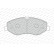 Brake Pad Set, disc brake PREMIER ECO FRICTION FVR4375 Ferodo, Thumbnail 3