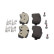 Brake Pad Set, disc brake PREMIER ECO FRICTION FVR4398 Ferodo, Thumbnail 5