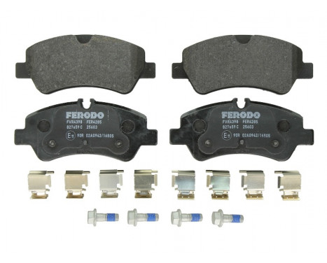 Brake Pad Set, disc brake PREMIER ECO FRICTION FVR4398 Ferodo