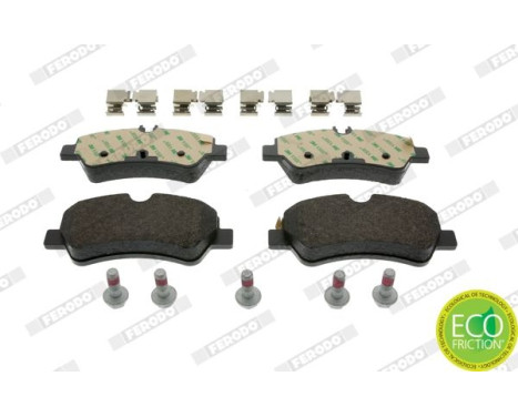 Brake Pad Set, disc brake PREMIER ECO FRICTION FVR4398 Ferodo, Image 3