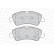 Brake Pad Set, disc brake PREMIER ECO FRICTION FVR4398 Ferodo, Thumbnail 3