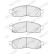 Brake Pad Set, disc brake PREMIER ECO FRICTION FVR4415 Ferodo, Thumbnail 3