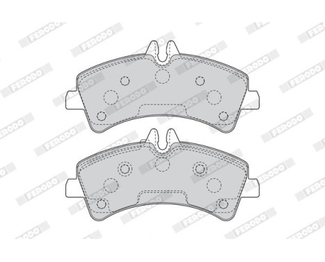 Brake Pad Set, disc brake PREMIER ECO FRICTION FVR4429 Ferodo, Image 3
