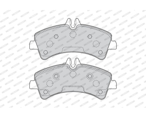 Brake Pad Set, disc brake PREMIER ECO FRICTION FVR4429 Ferodo, Image 3
