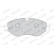 Brake Pad Set, disc brake PREMIER ECO FRICTION FVR4469 Ferodo, Thumbnail 3