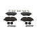Brake Pad Set, disc brake PREMIER ECO FRICTION FVR4469 Ferodo, Thumbnail 2